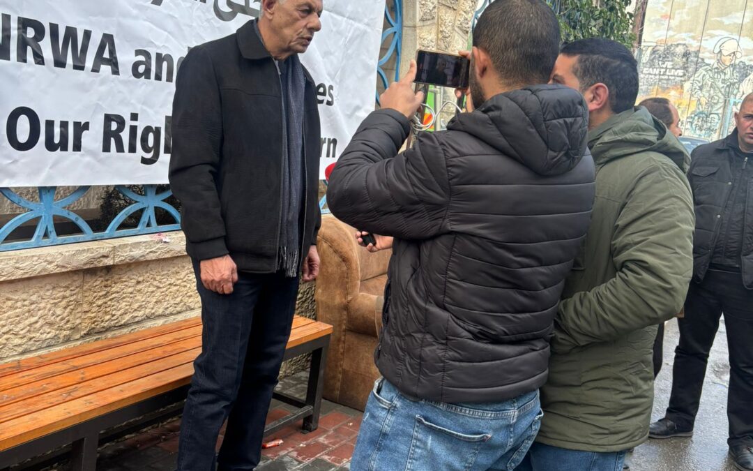 Palestinian Refugees in West Bank Camps Reaffirm Support for UNRWA Amid Israeli Threats