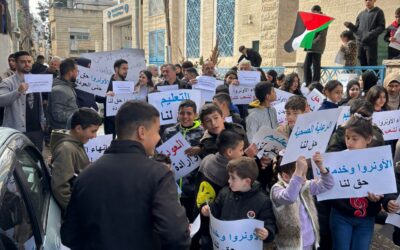 تغطية اخبارية : الانروا وخدماتها حق لنا حتى العودة فعالية في مخيم عايدة للتاكيد على تمسك اللاجئين بوكالة الغوث تقرير #منجد_جادو