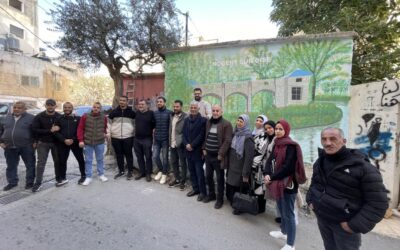 في اطار علاقات التوأمة: شارع وجدارية باسم مدينة فرنسية في مخيم عايدة شاهد