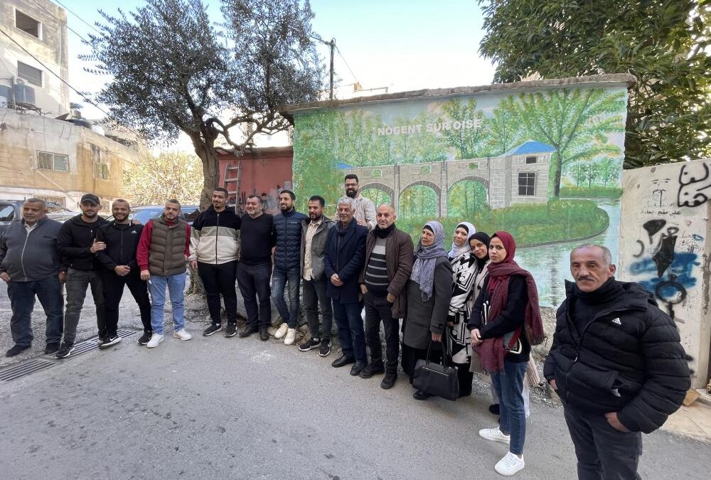 Aida Camp Unveils Street and Mural Honouring French Twin City Neung-sur-Oise