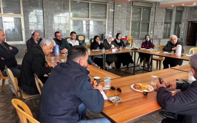 فعاليات ومؤسسات مخيم عايدة تناقش سبل مواجهة مخططات استهداف الاونروا والاستعدادات لشهر رمضان